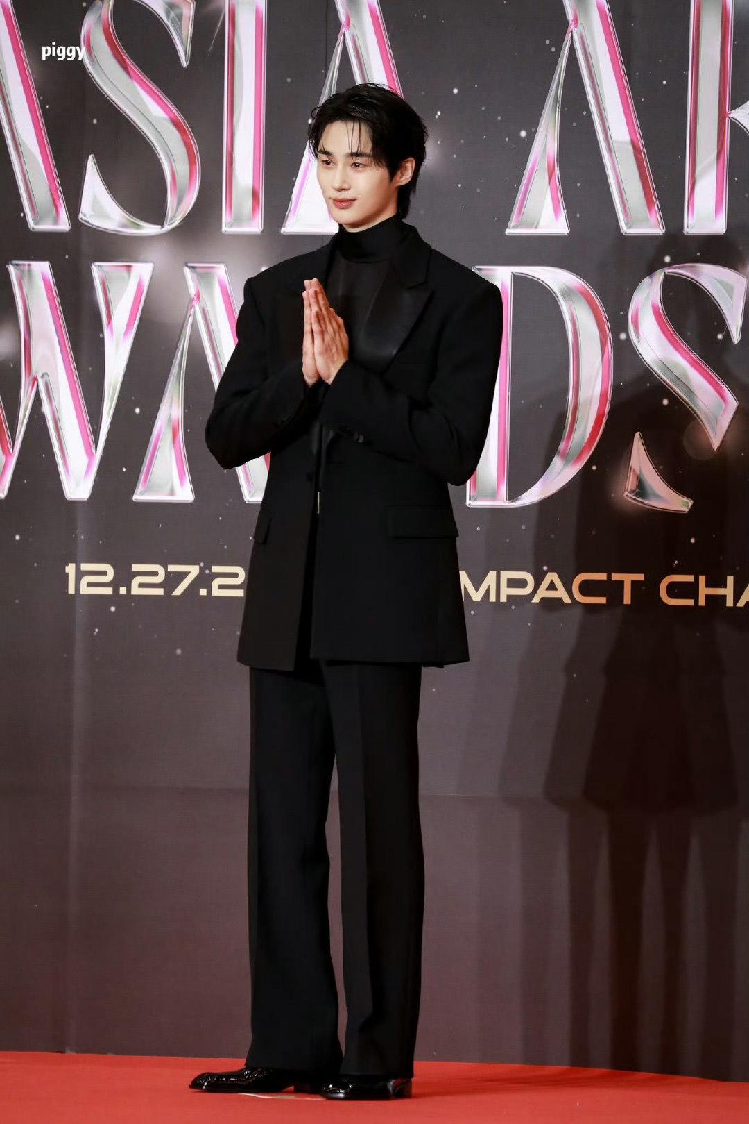 邊佑錫亦到當地出席頒獎禮。