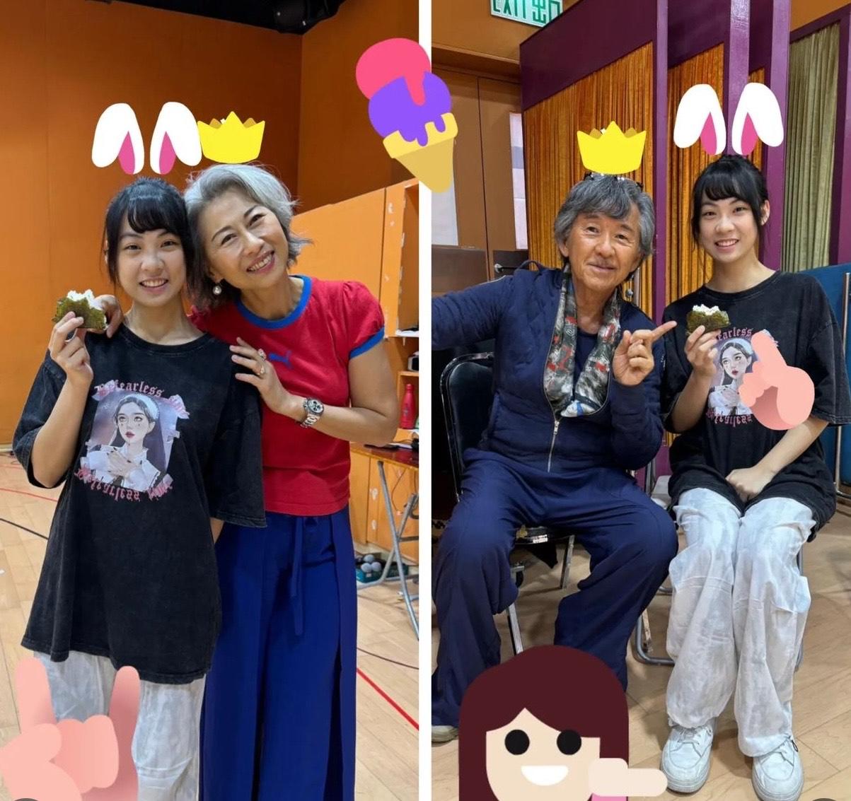 洪心怡在《2024香港小姐競選總決賽》與葉蒨文同台合唱,其吸睛演出,被稱為炎明熹接班人。