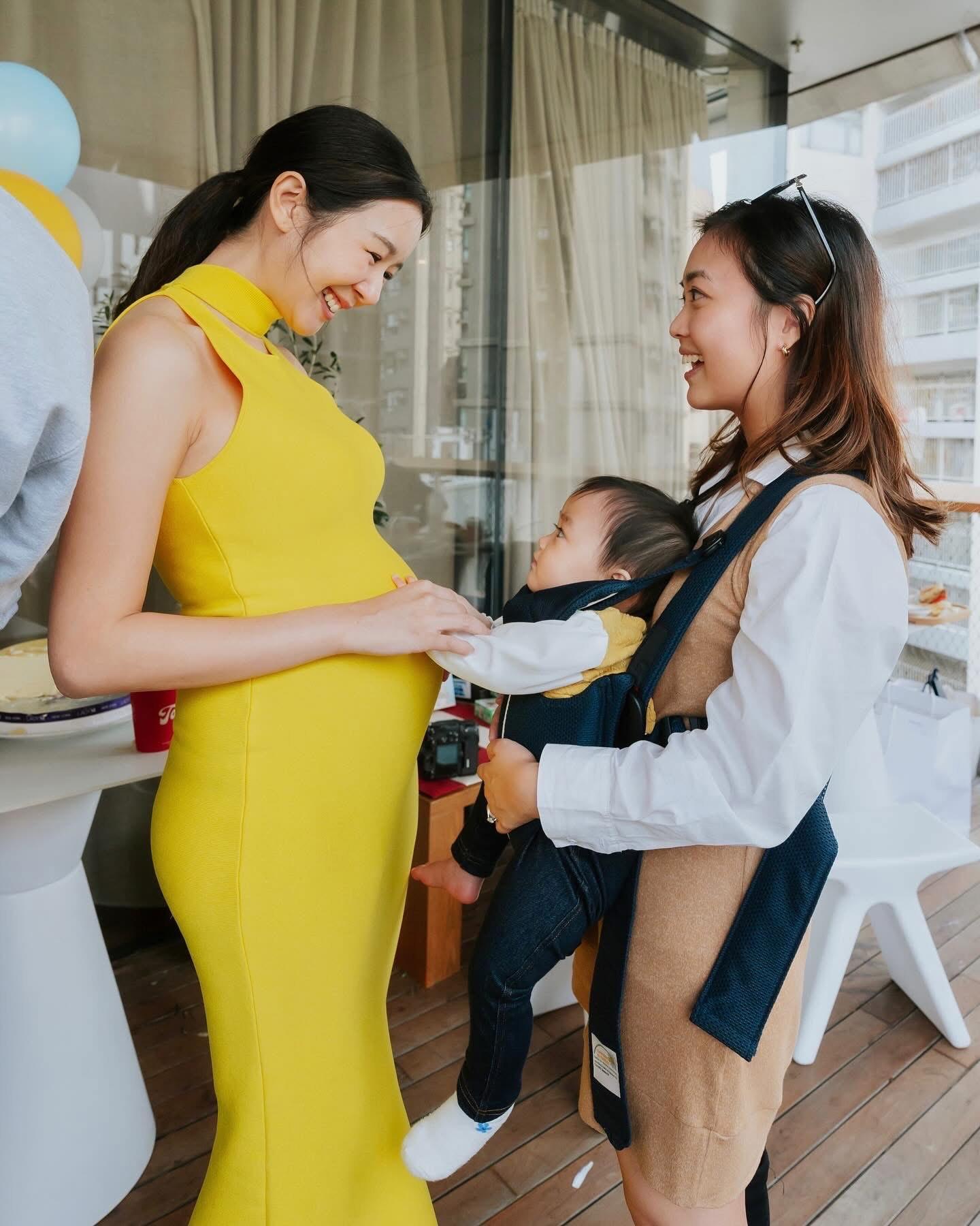 麥明詩透露懷孕期間出現疲勞、腸胃不適、身形、體重、行動力的變化、脫髮以及情緒波動的情況。