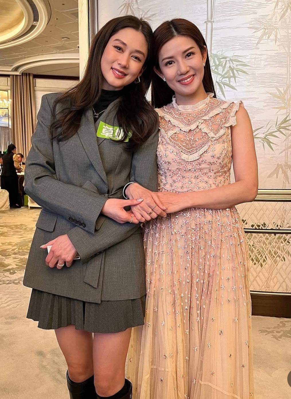 不少圈中好友亦有到場支持。