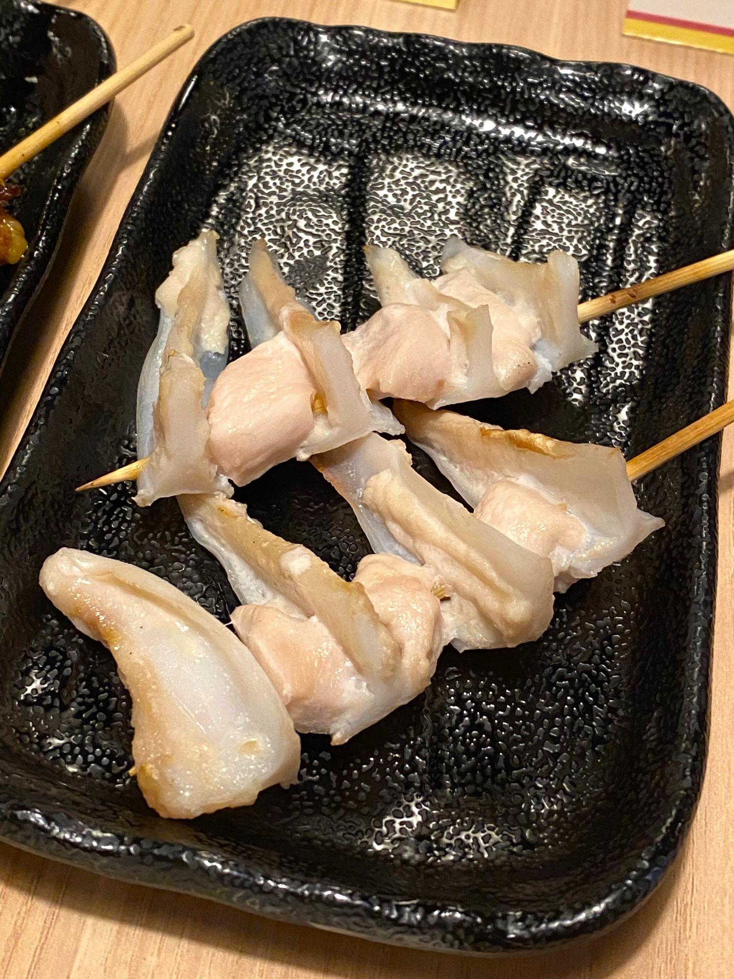 鹽燒雞胸脆骨$29.9 口感非常爽脆,具咬口感,鹽味鹹度溫和。