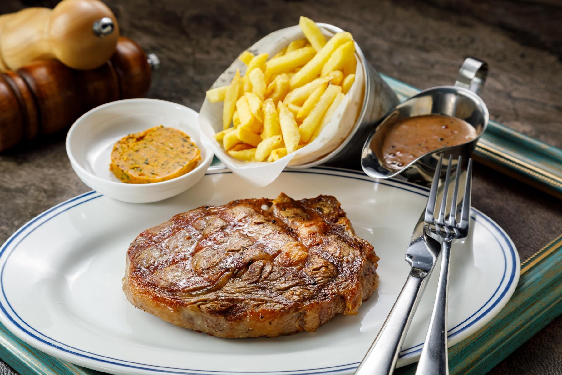 經典牛扒配薯條