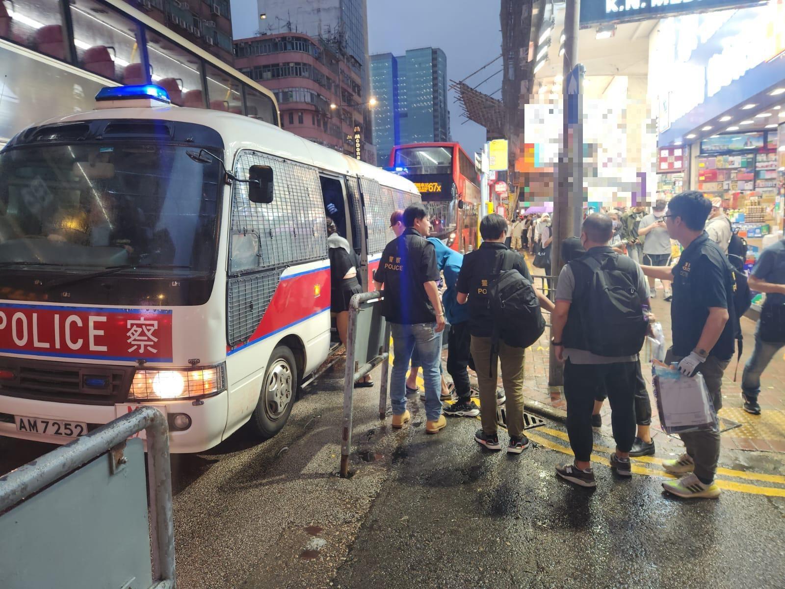 粵港澳聯合反罪惡 港警拘逾8000人檢非9億元非法財物 (警方圖片)