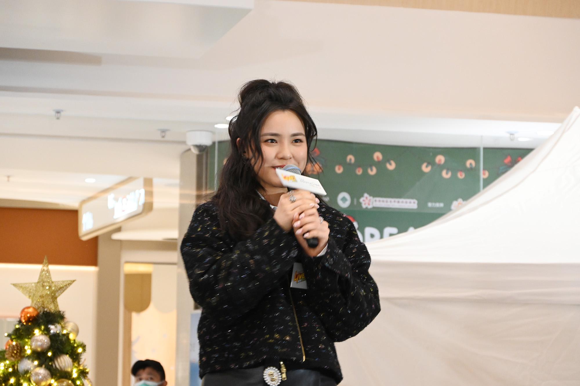 姚焯菲狀態大勇。(娛樂組攝)