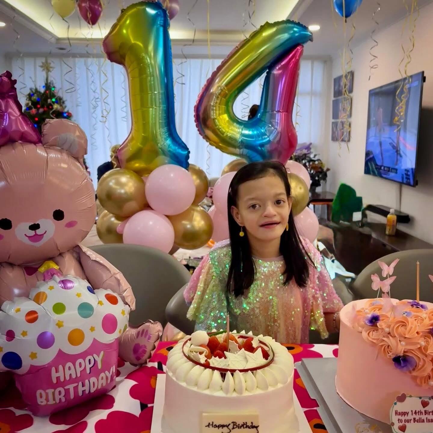 Isabella早前再做手術並感染病毒。