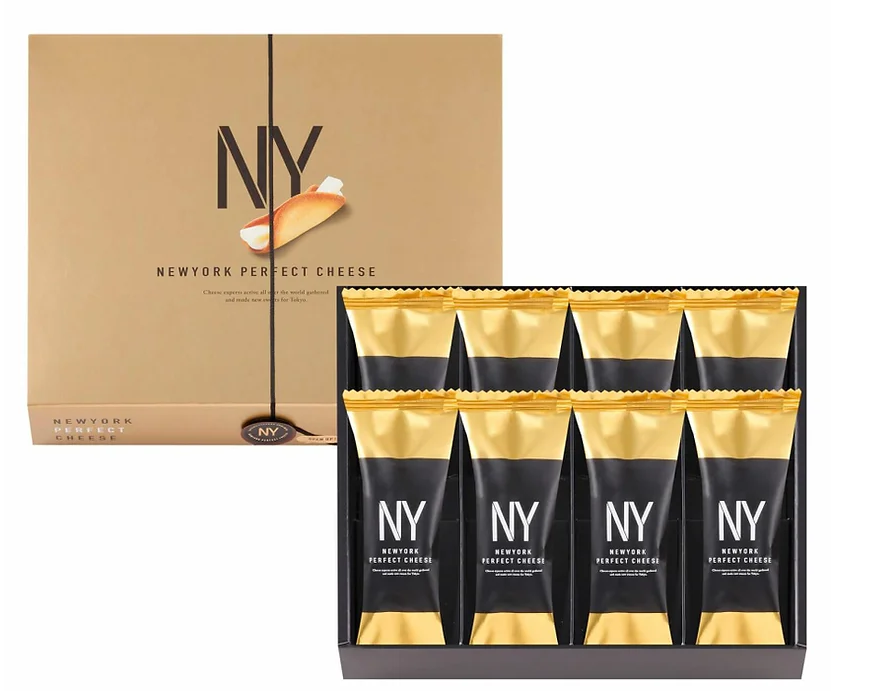 New York Perfect Cheese 奶油芝士脆餅(8個裝) $150;(12個裝) $208
