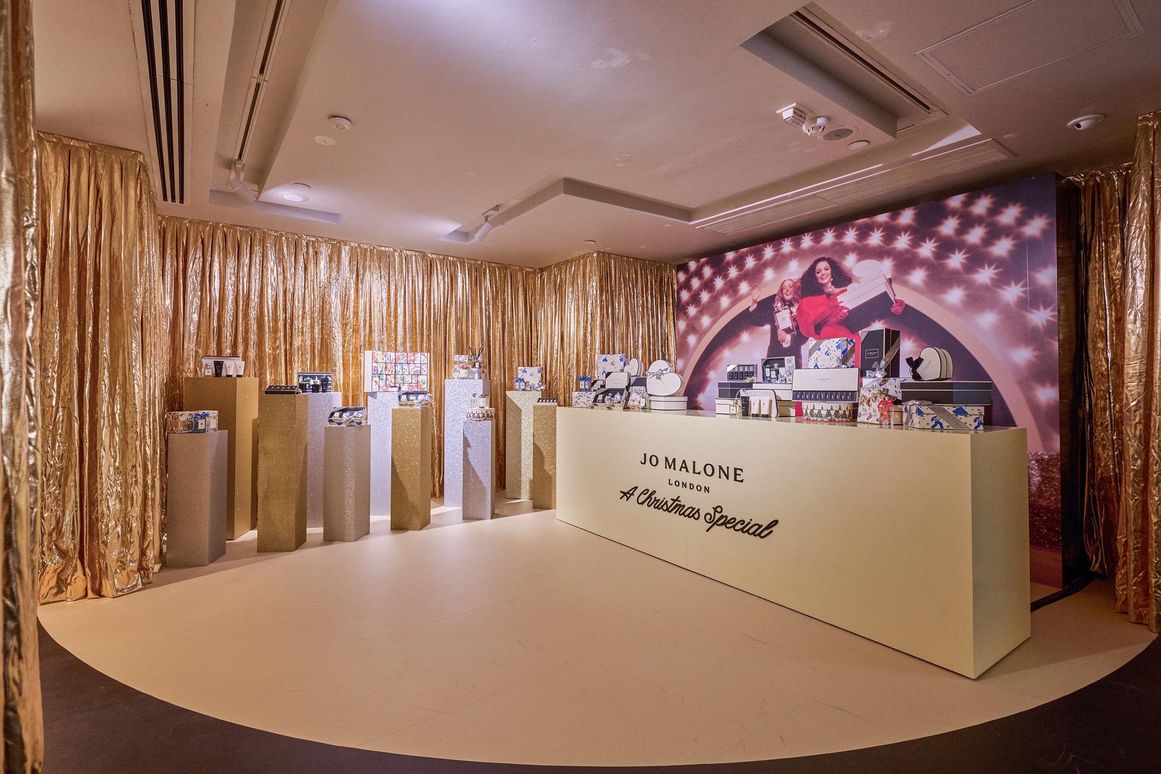 Jo Malone London 聖誕限定流金芬芳巡禮快閃店登陸銅鑼灣。