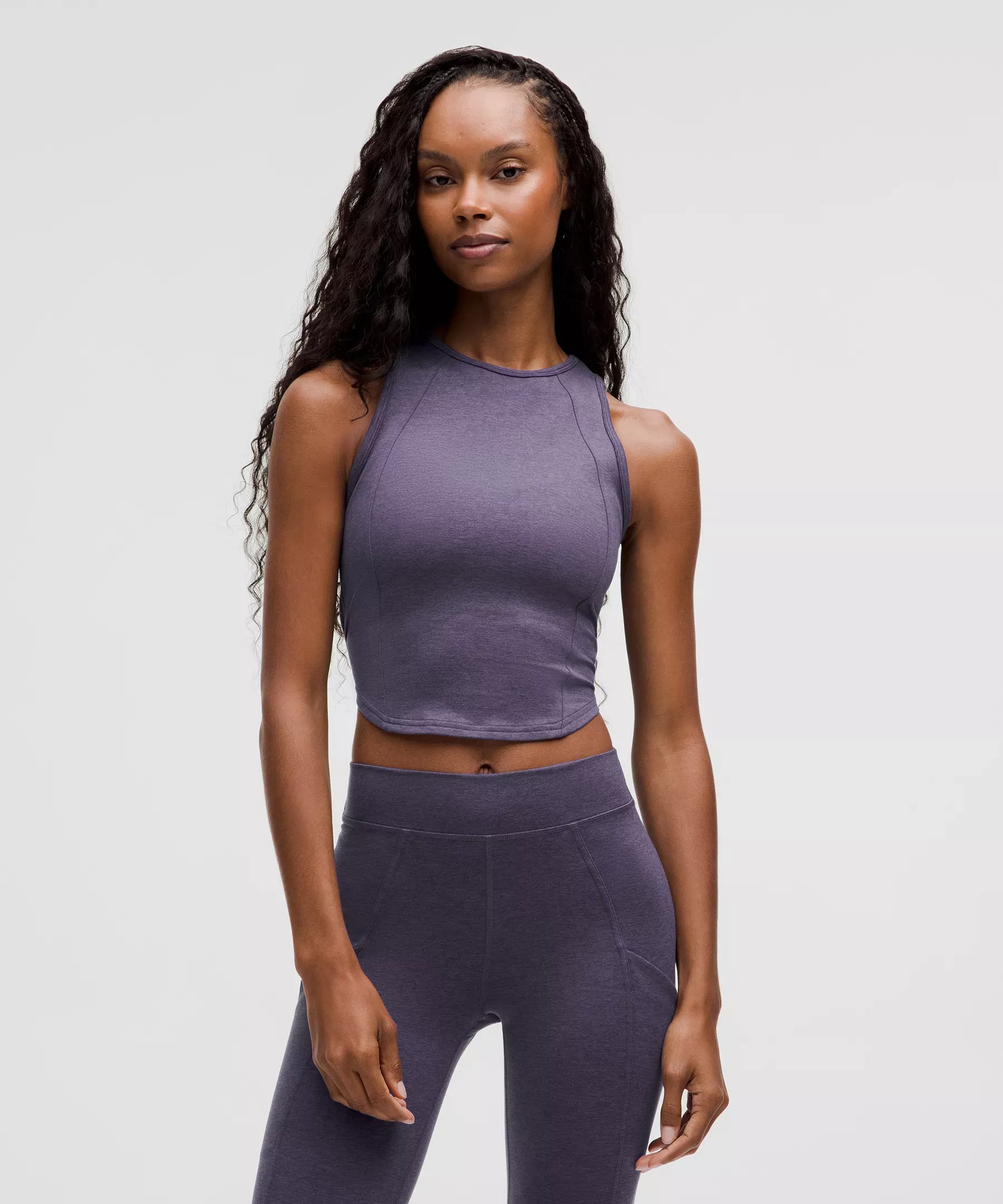 女朋友禮物推介|lululemon Soft Sueded 圓領短版背心 $480