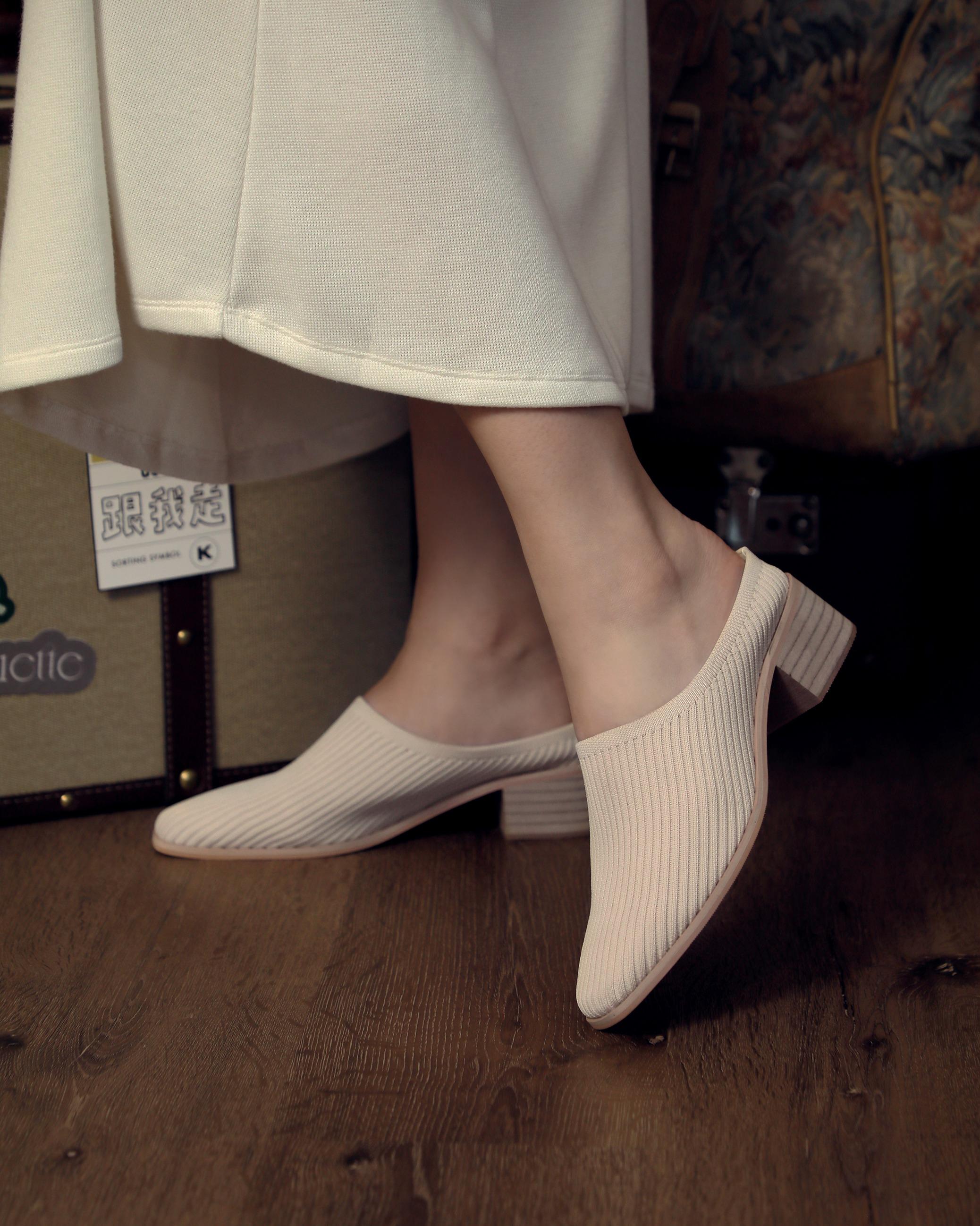 Tracie Mules (黑色/卡其色/白色) $590