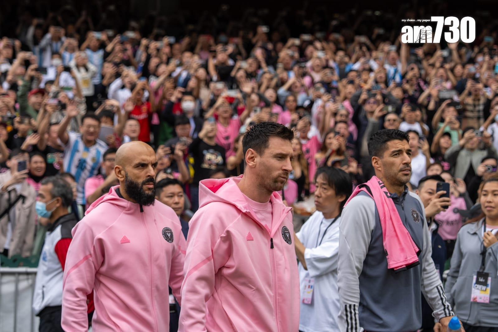 美斯到最後都未有上陣。(林靄怡攝)