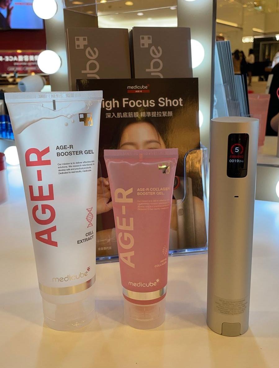 現場可以直接試用產品。