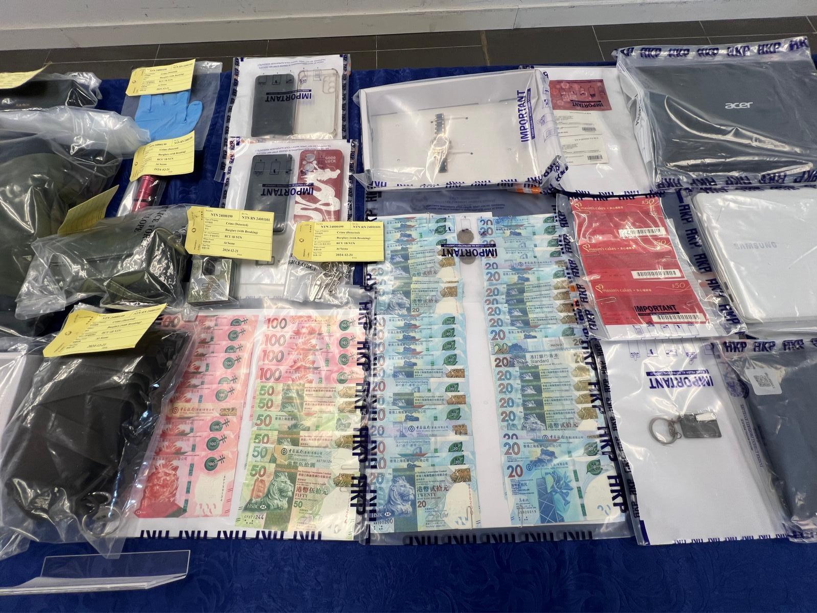 46歲男子涉13宗爆竊案被捕 11對幼稚園遭爆竊 涉款23萬