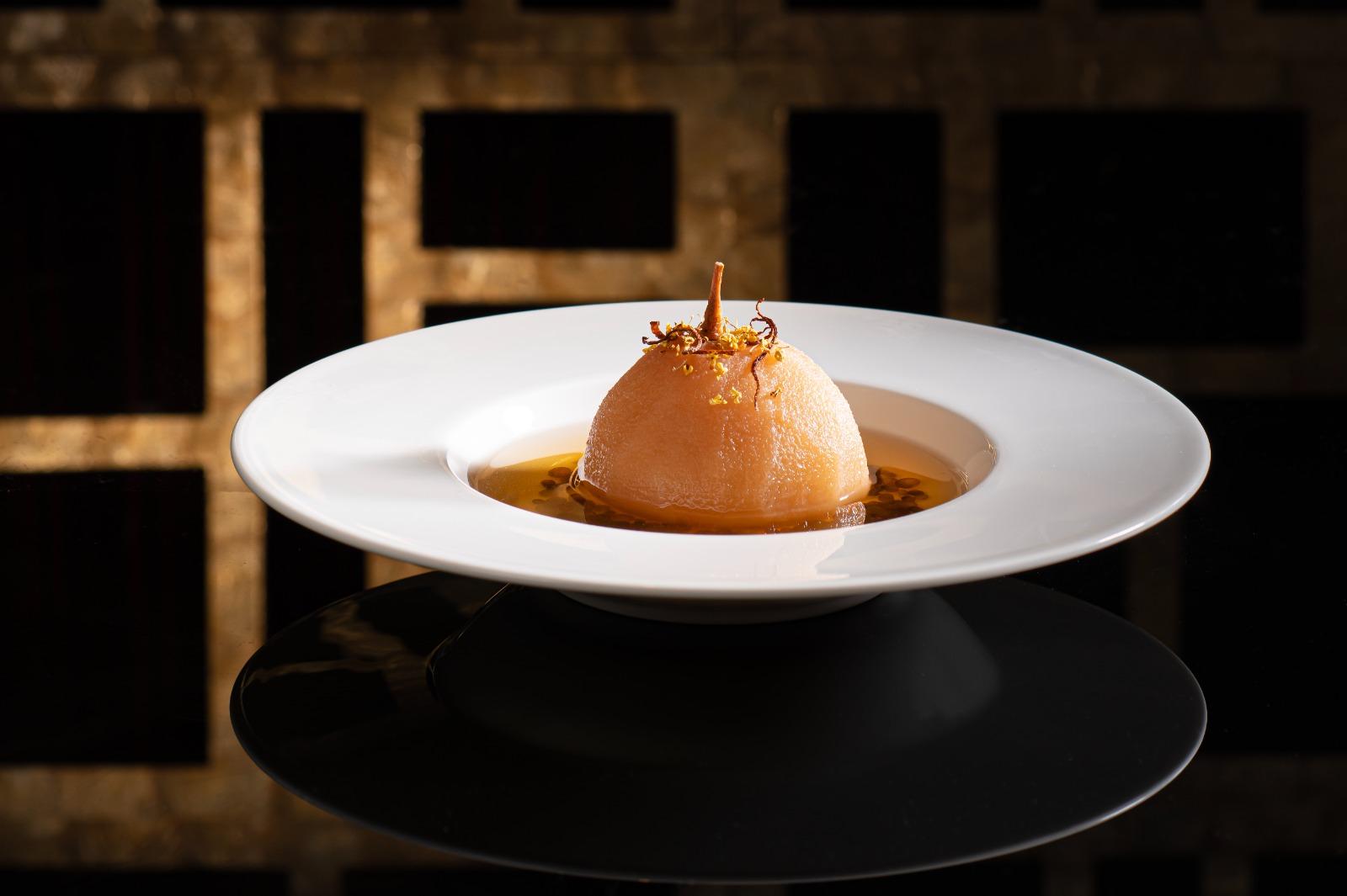 葛仙米桃膠燉津梨$88 組合清甜滋潤,乾燥日子的窩心甜品!