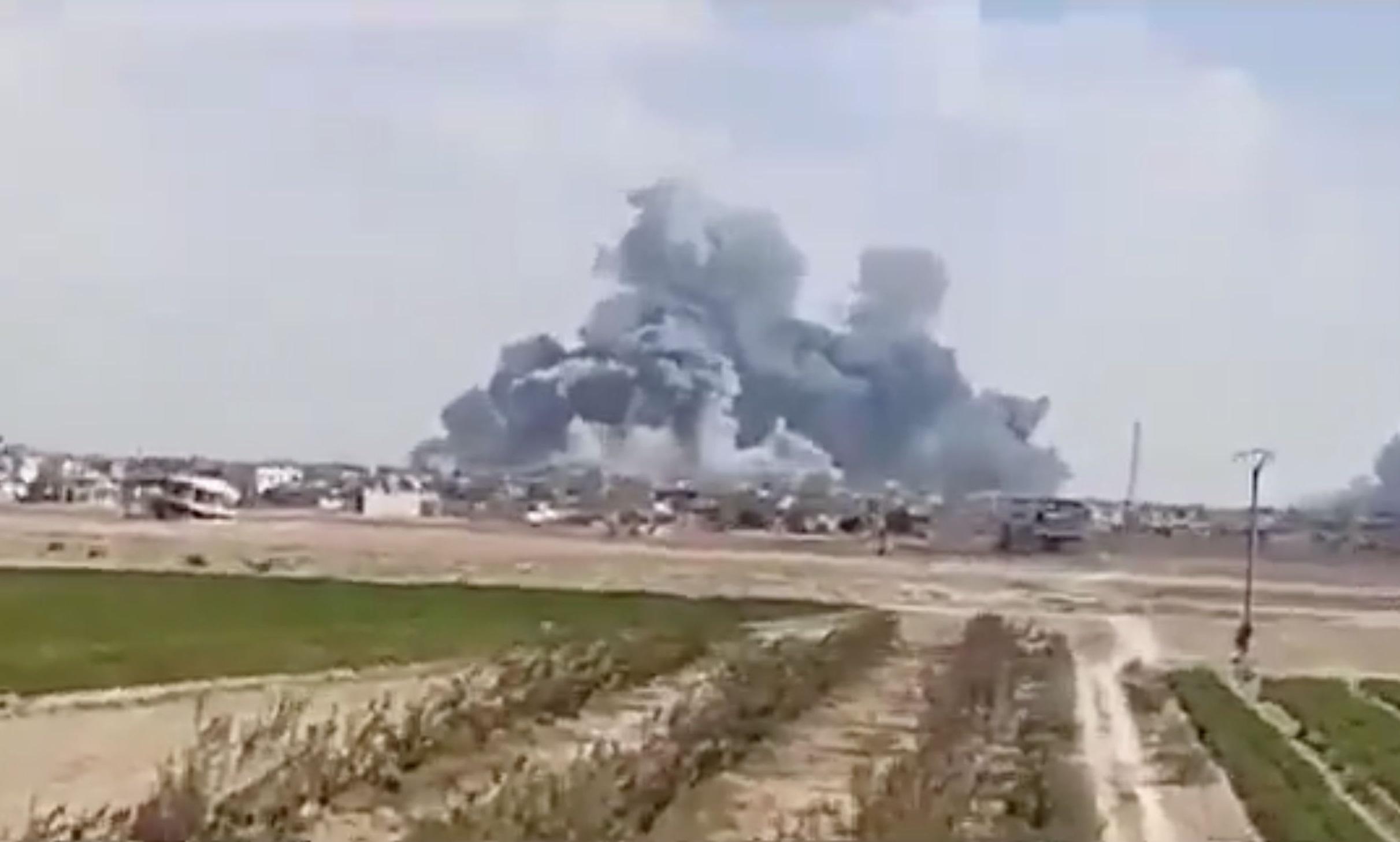 巴沙爾倒台後,以色列加強空襲敘利亞政府軍據點。(互聯網)