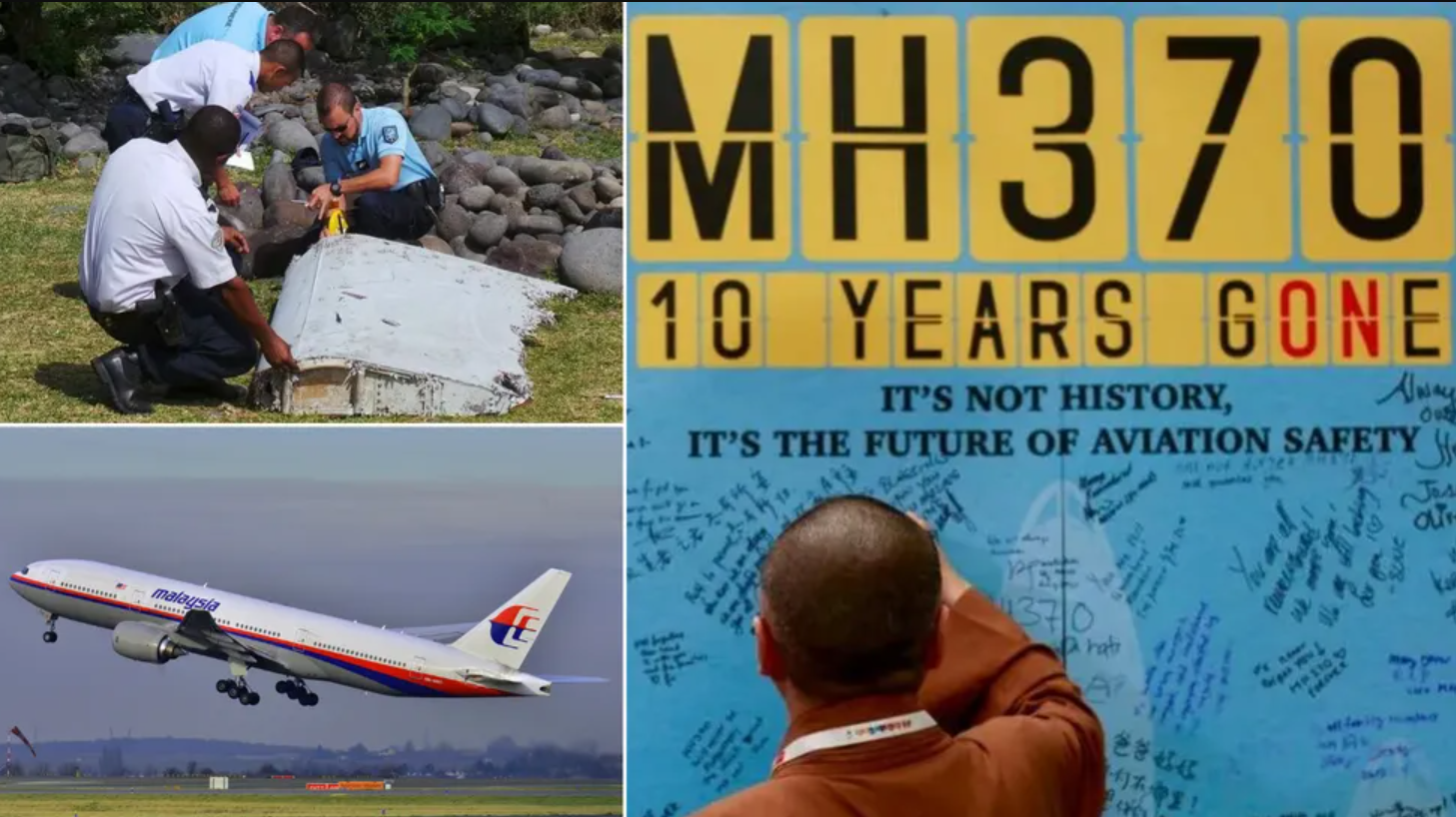 馬航MH370客機失蹤10年(資料圖片)