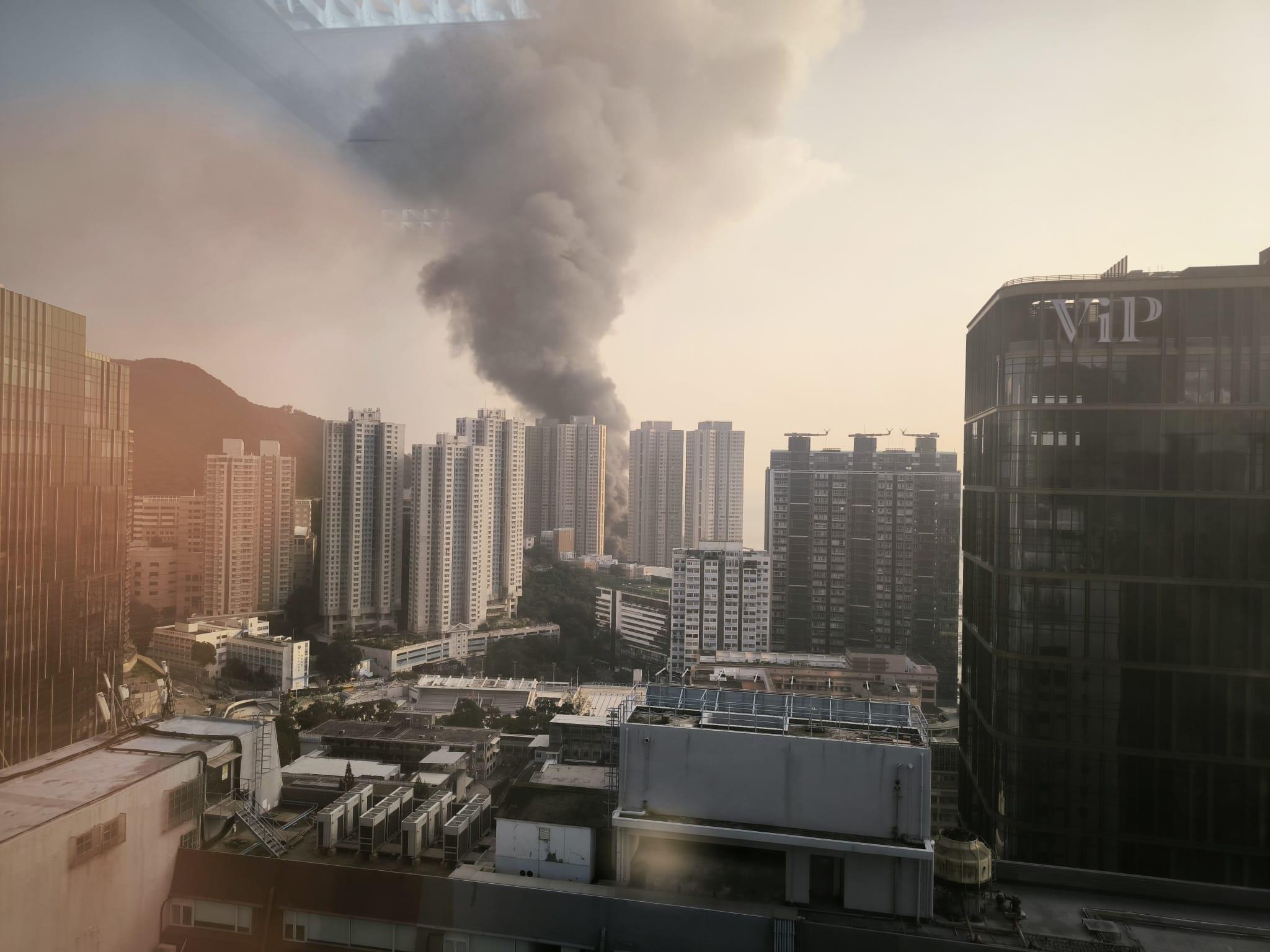 黃竹坑深灣道船廠大火(南區之友 2.0fb)