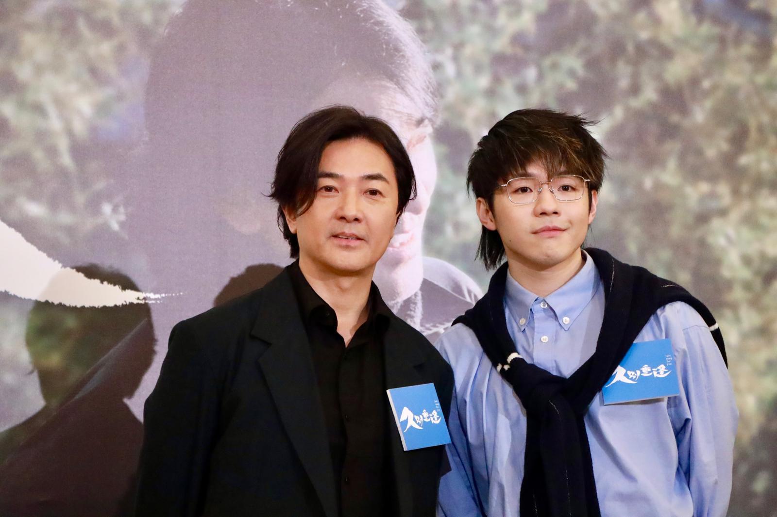 伊健叮囑Ian呼籲fans聽隻新歌及睇《久別重逢》這齣戲。