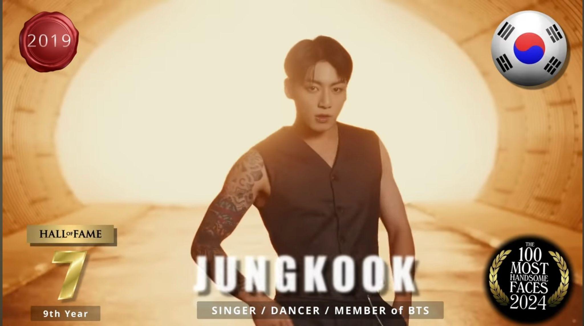 BTS成員Jungkook打進第7位。