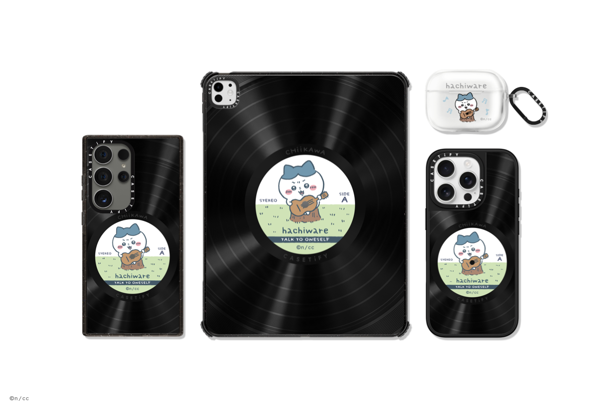 Chiikawa黑膠造型設計。