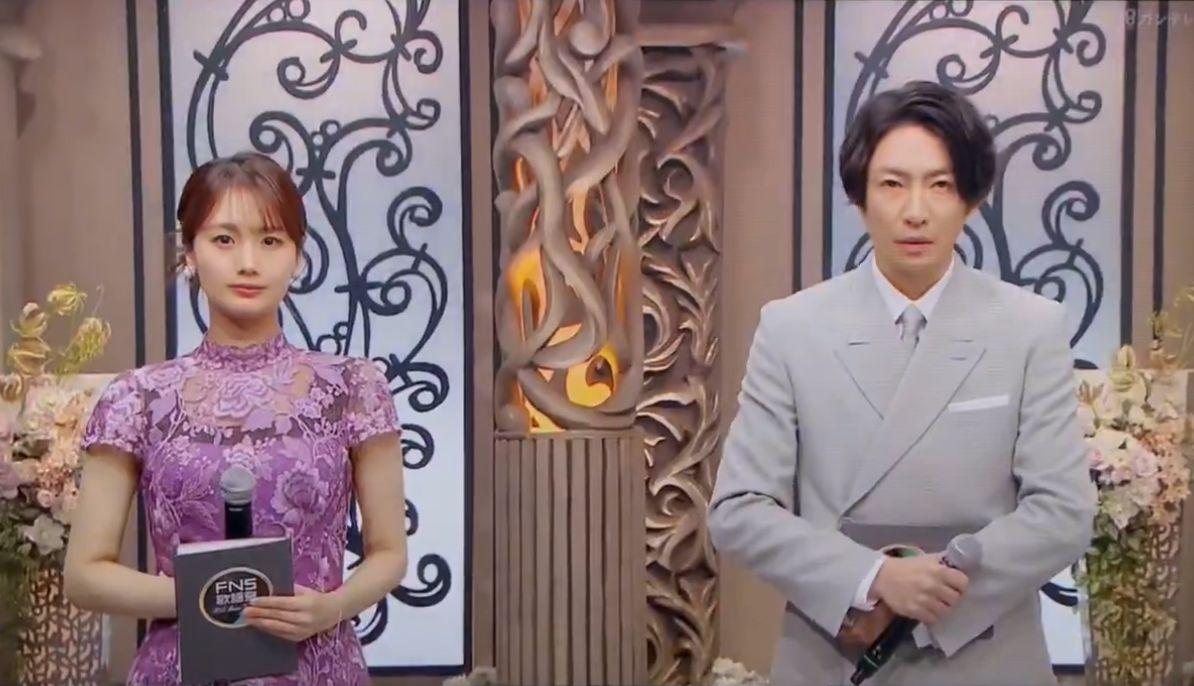 昨晚播出的《FNS歌謠祭第二夜》於節目尾聲悼念中山美穗。