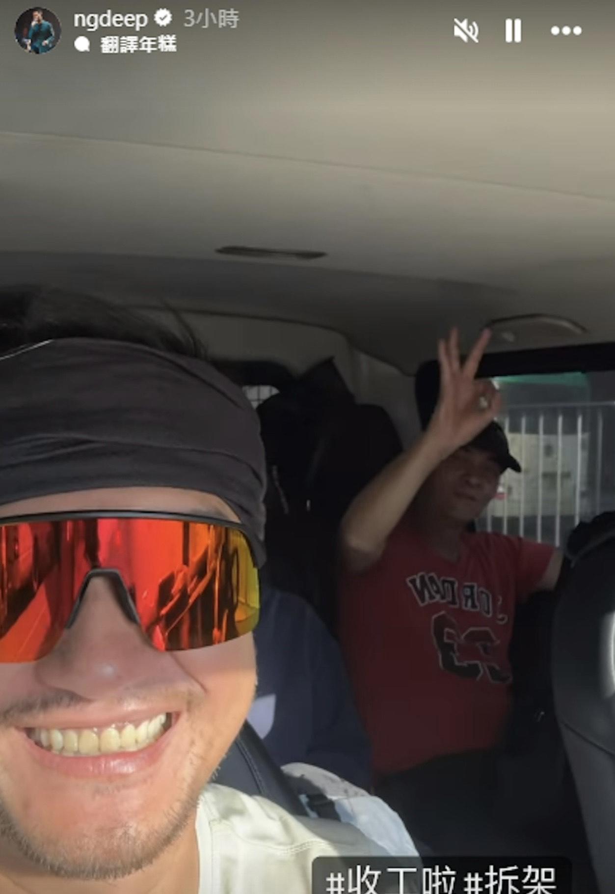 吳浩康表示願協助張致恒入行。