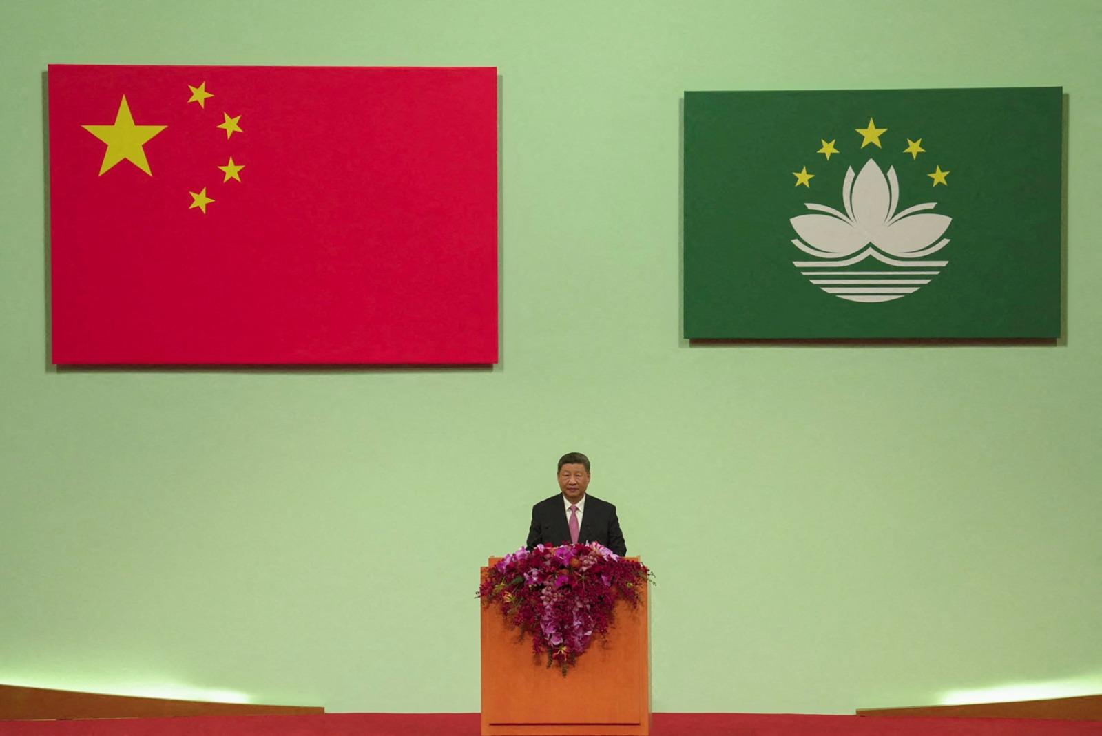 習近平對澳門提出四點希望(路透社圖片)