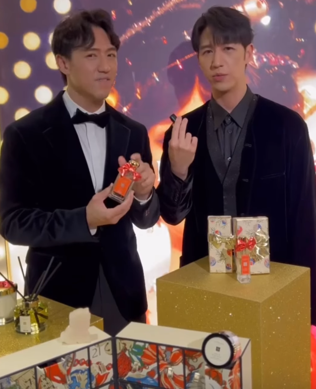 馮允謙與弟弟馮重謙兩兄弟一齊參與活動。