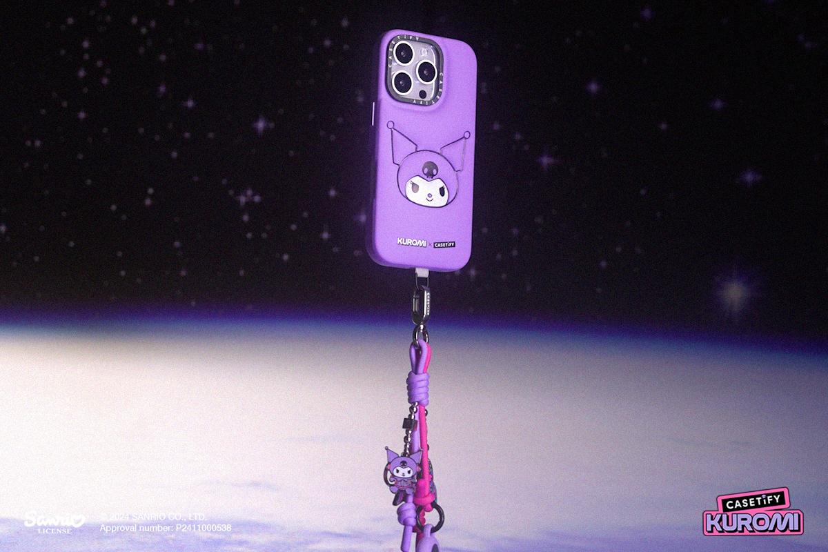 CASETiFY x Kuromi立體氣墊手機殼很有手感,售價$589。