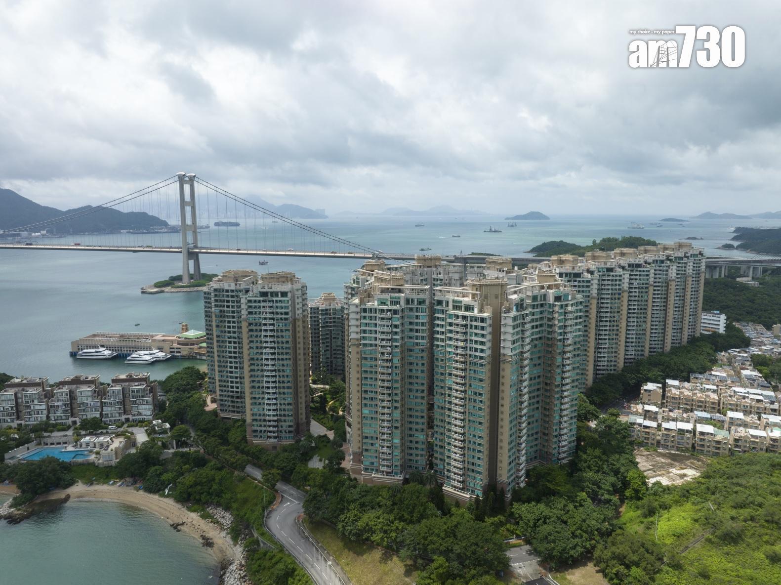 馬灣珀麗灣兩房園景戶,獲退休人士斥495萬元承接,呎價9,218元。