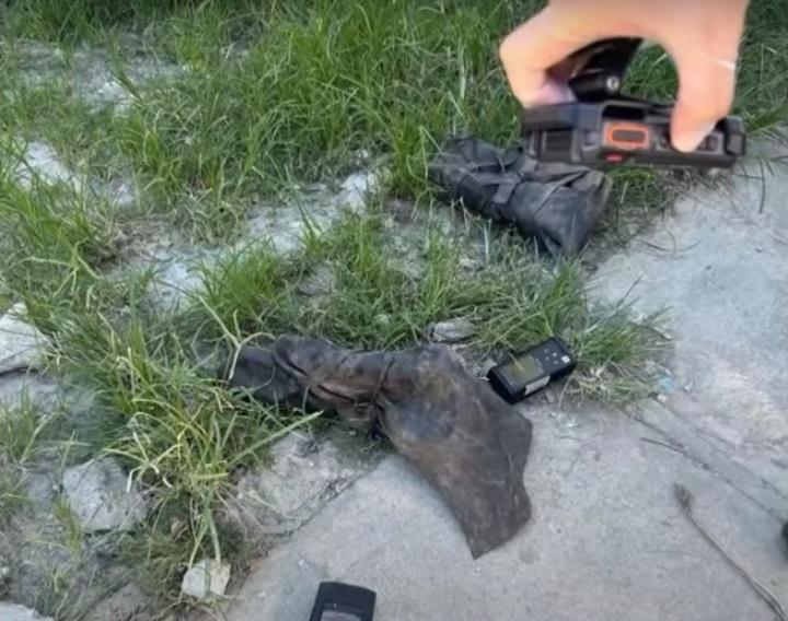 執法人員檢測檢獲物品的核水平。(互聯網)