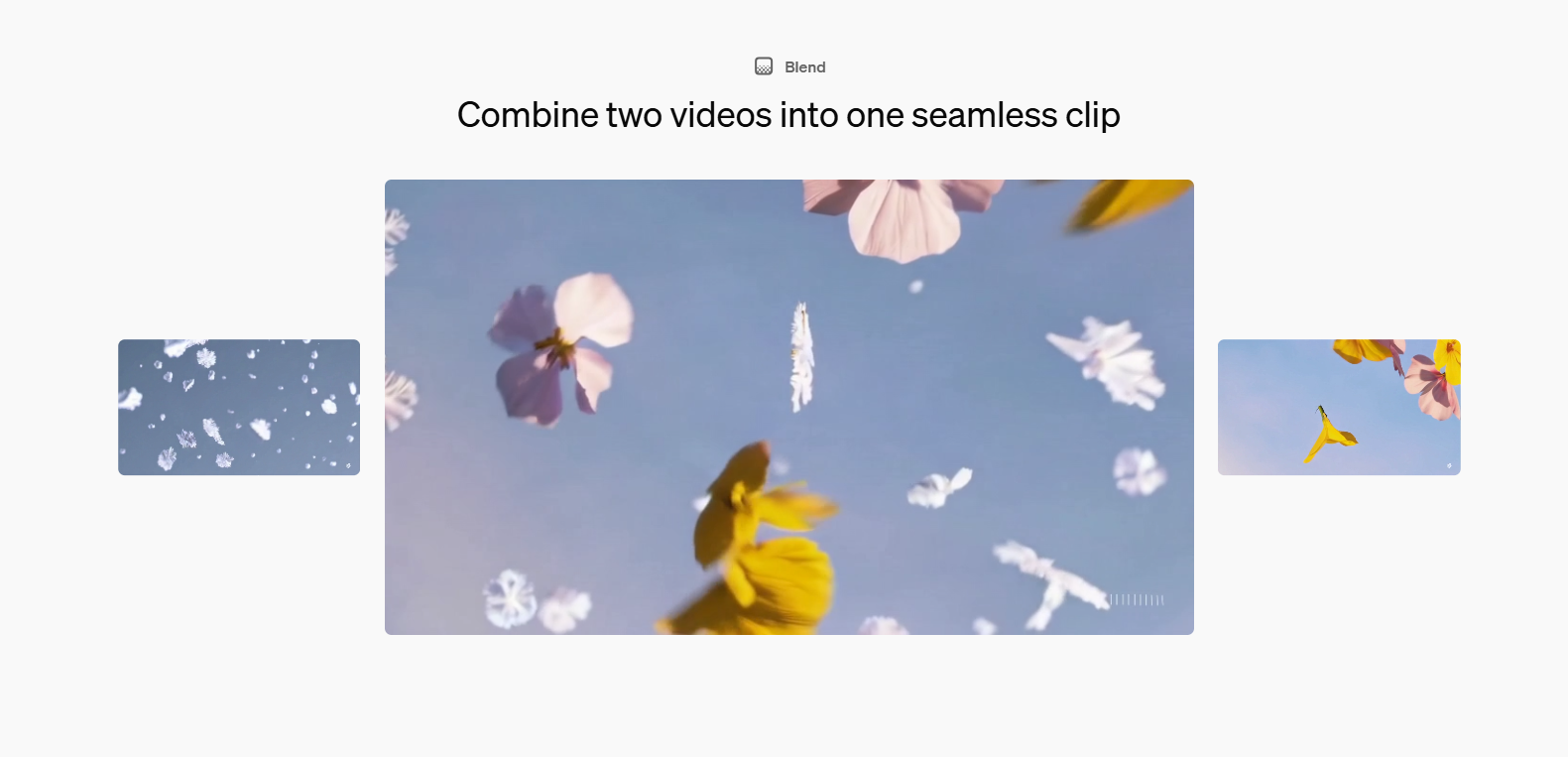 Sora設有多種不同生成及剪輯功能,輕易上手。