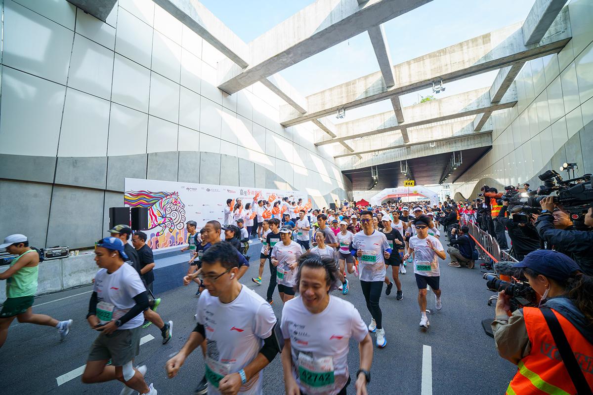 香港街馬2024今日舉行。(大會提供)