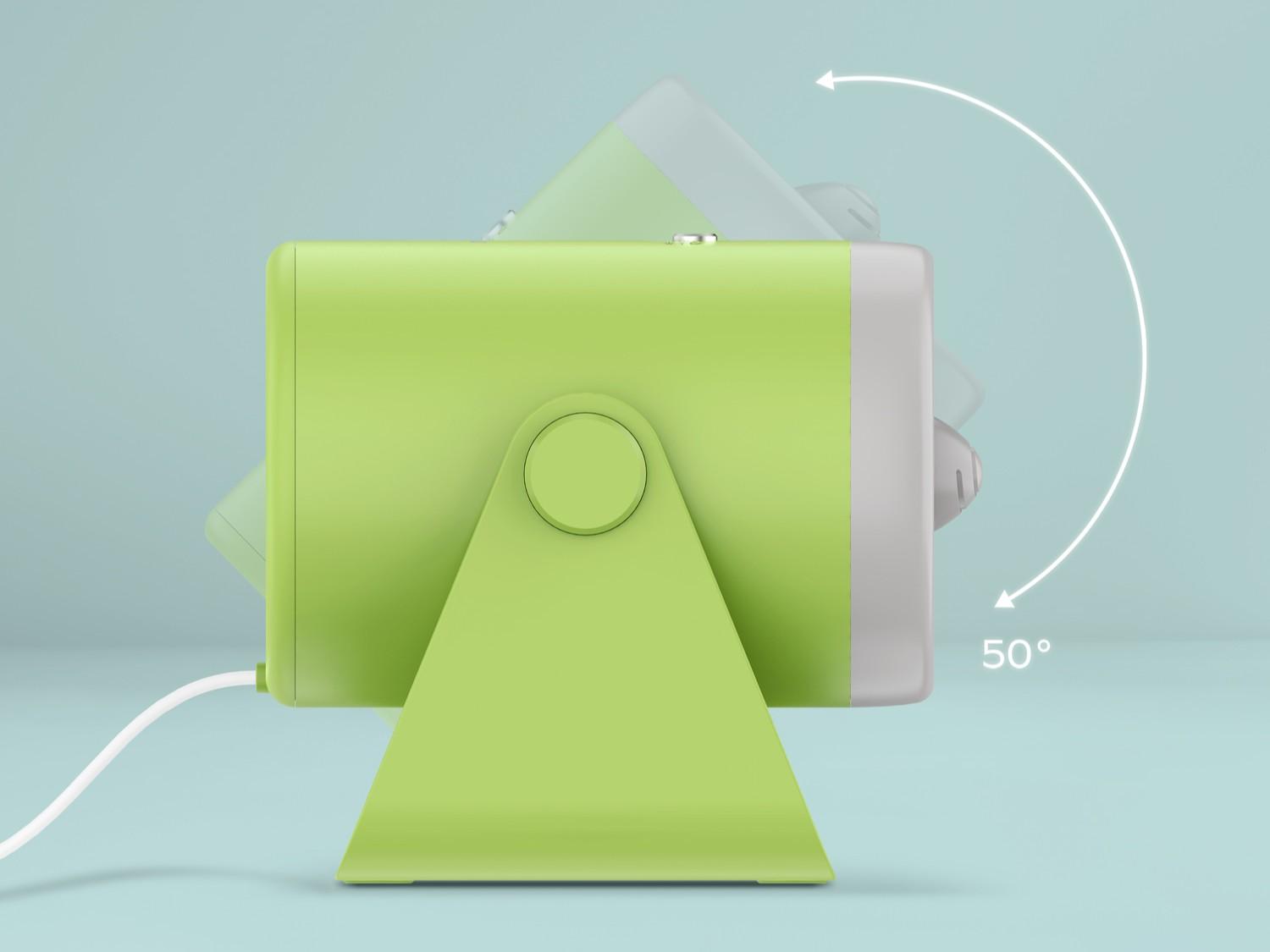 1-Home Warmer可調較機身角度。