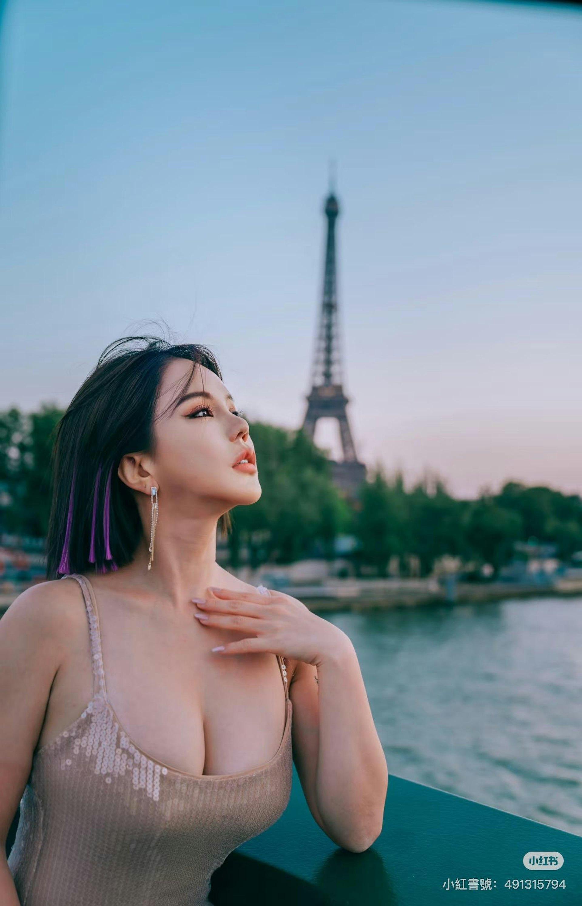 台灣貴婦網紅袁曼軒。(小紅書 Sherry袁曼軒)