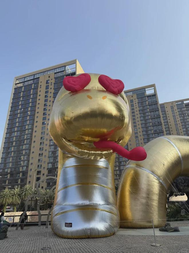 廣州番禺媚眼蛇特色是「心心眼」。