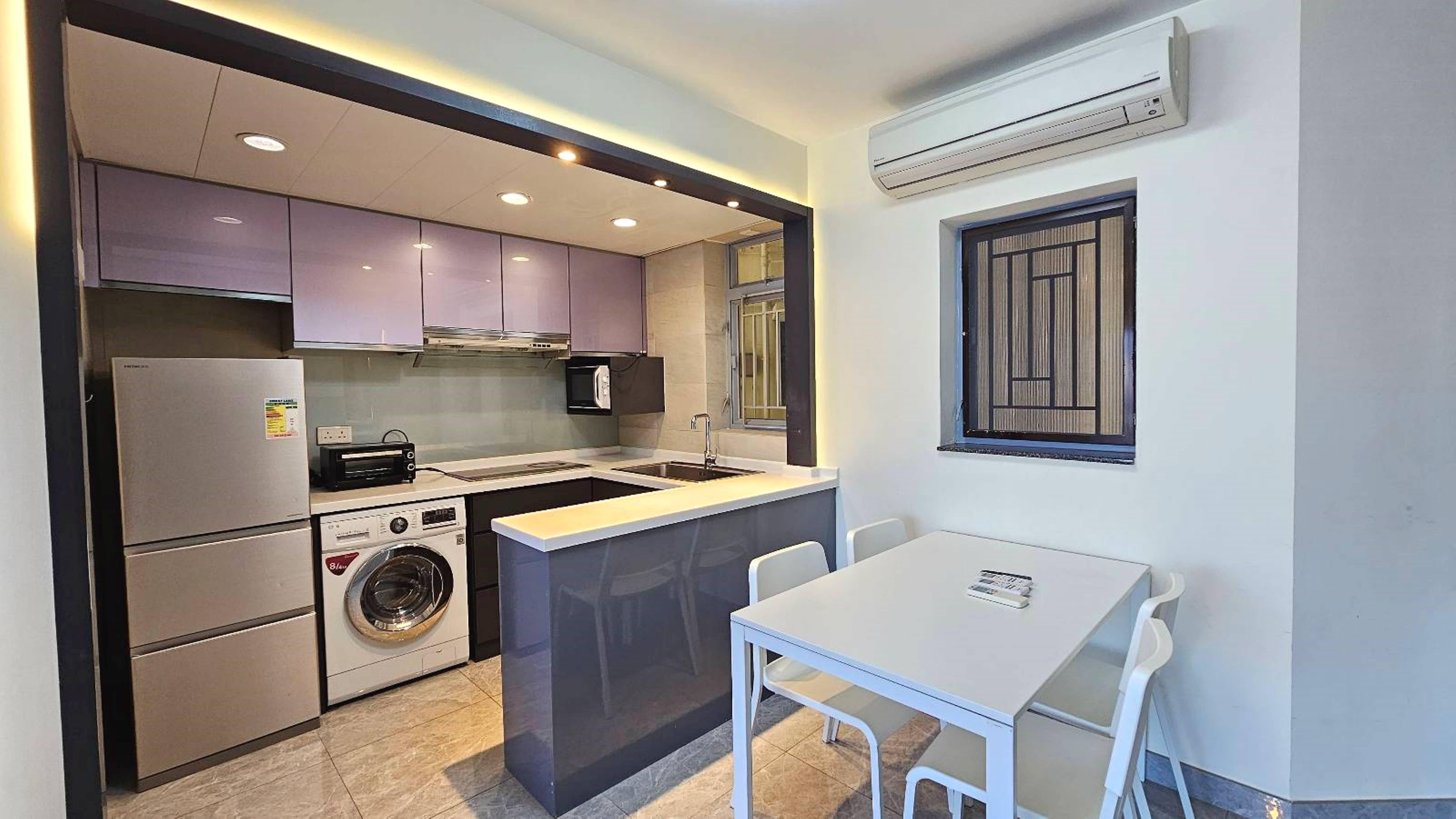 開放式廚房實用美觀。