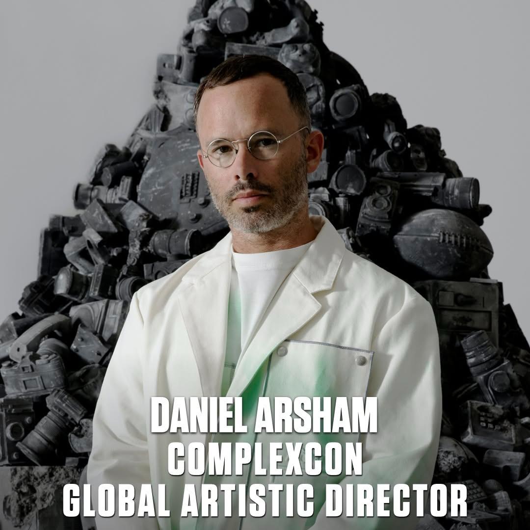 ComplexCon香港今年邀請國際著名當代創意藝術家Daniel Arsham擔任全球藝術總監