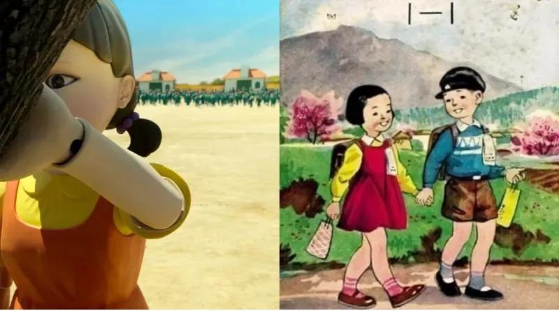 《魷魚遊戲3》的海報主角,是機器人英熙和他的男朋友哲秀。