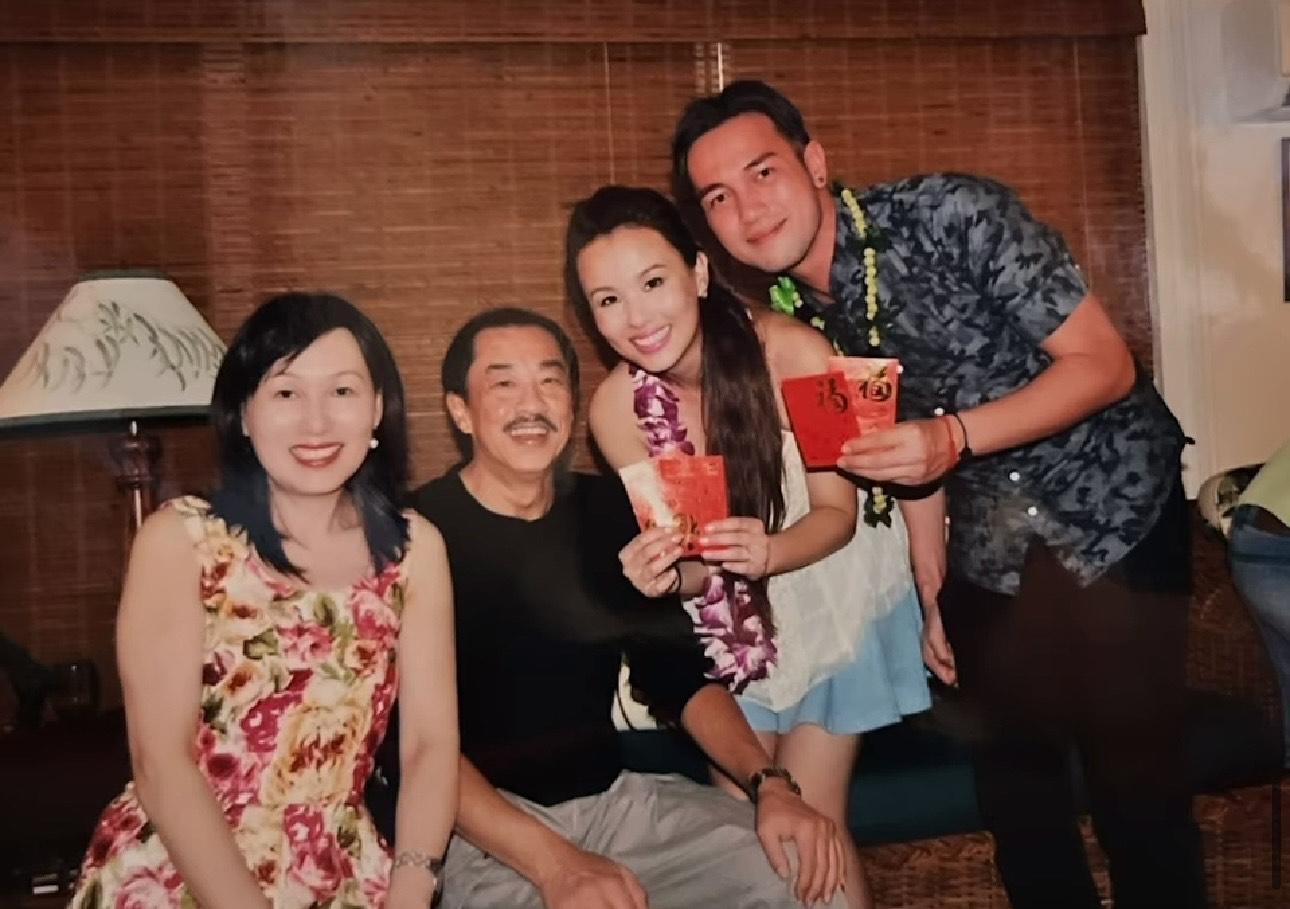 楊洛婷大讚爸爸有著令人難以置信的求生意志。