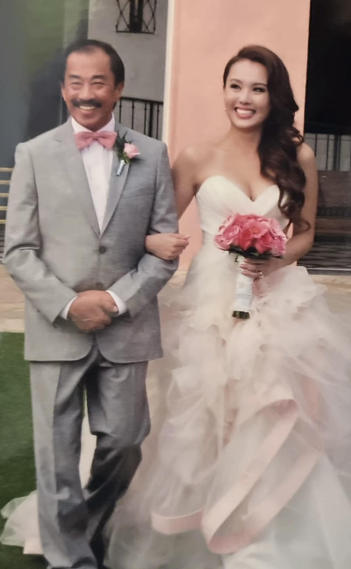 楊洛婷爸爸加拿大離世 。