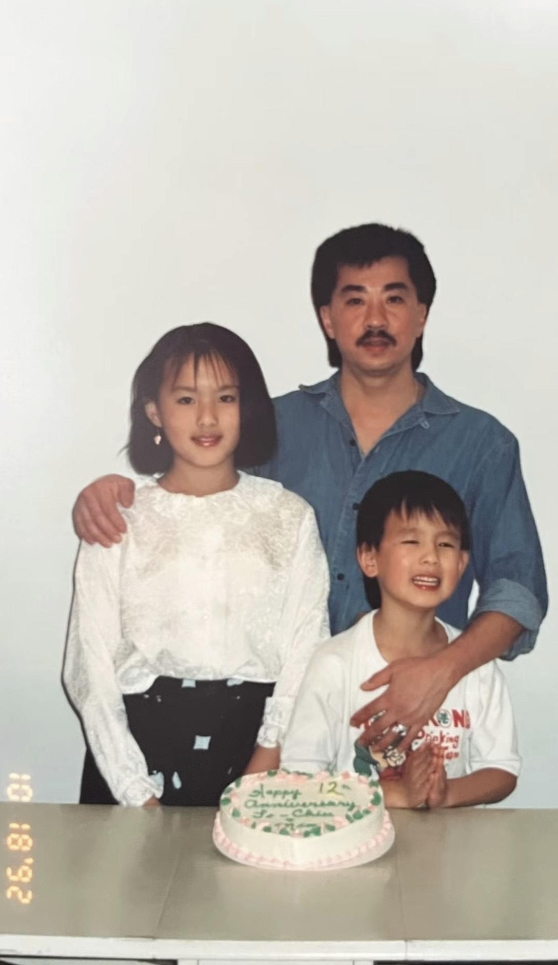 楊洛婷大讚爸爸有著令人難以置信的求生意志。