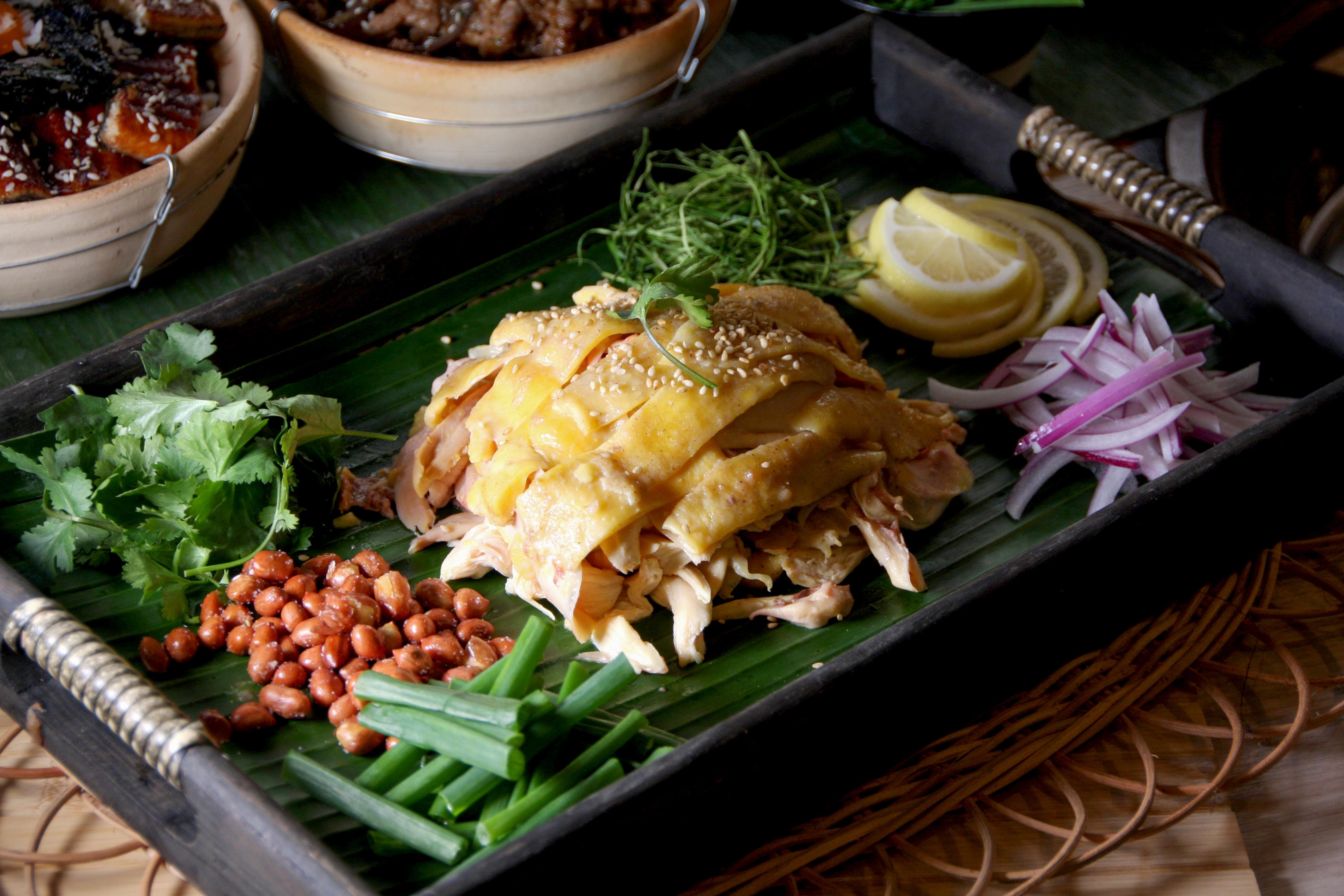 泰檸開胃手抓雞撈起