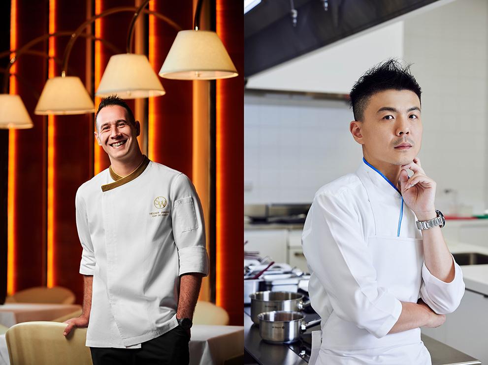 澳門永利扒房行政總廚Hélder Sequeira Amaral ╳ 台北餐廳「A」主廚兼主理人黃以倫