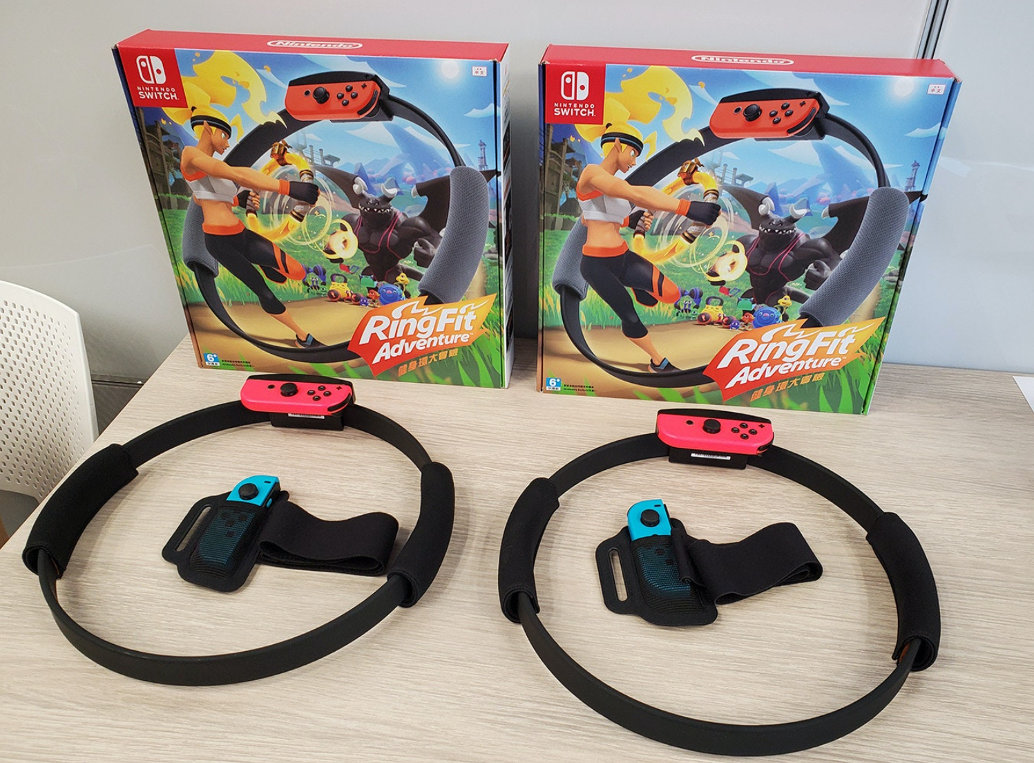 任天堂Switch於2019年推出的遊戲《健身環大冒險RingFit Adventure》 (網上圖片)