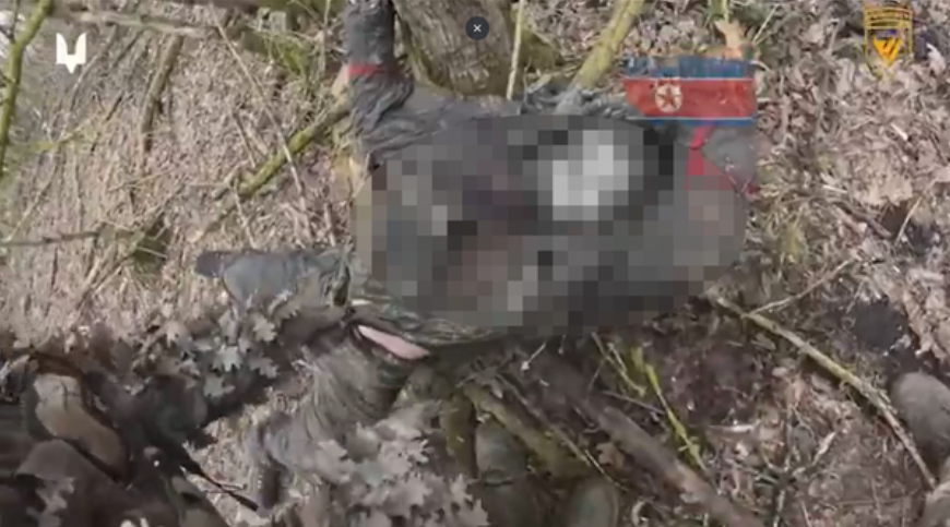 疑似陣亡北擊軍人照片。(互聯網)