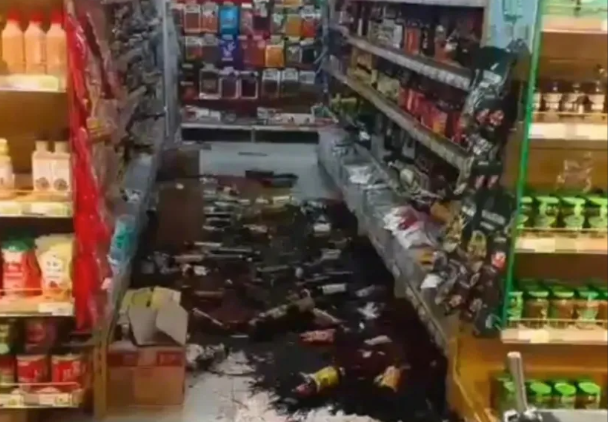 寧夏銀川兩次地震造成6人輕傷(網上影片截圖)