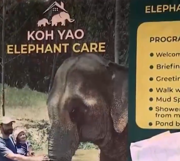 涉事的大象保護區。(互聯網)