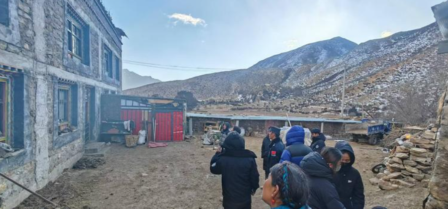 西藏日喀則市發生6.8級地震(新華社)