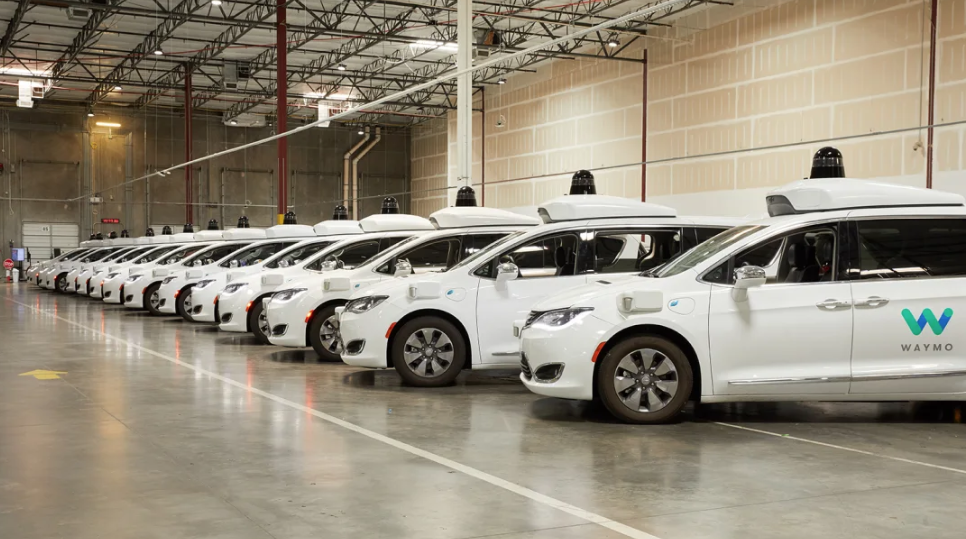Waymo車隊。(互聯網)