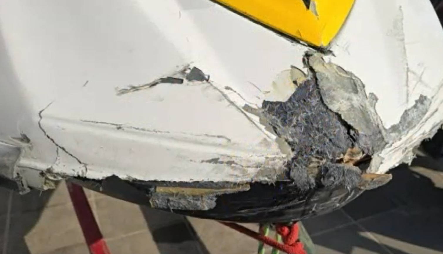 涉事水上電單車。(互聯網)